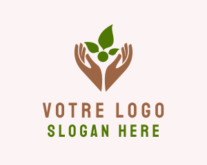 Eco Gardening Wellness Logo