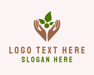 Eco Gardening Wellness Logo