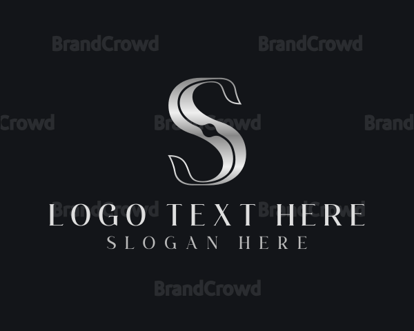 Stylish Feminine Brand Letter S Logo