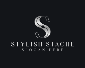 Stylish Feminine Brand Letter S logo design