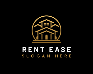 Real Estate House Rental logo design