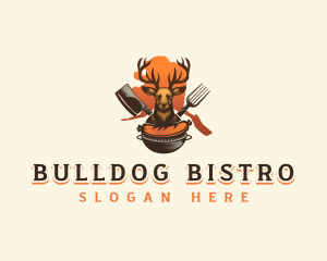 Alaska Deer Grill logo design