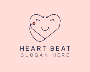 Stethoscope - Medical Heart Stethoscope logo design