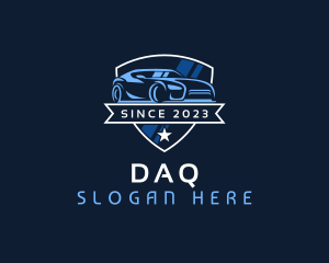 Shield Sports Car Race Logo