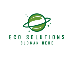 Environmental - Environmental Leaf Planet logo design