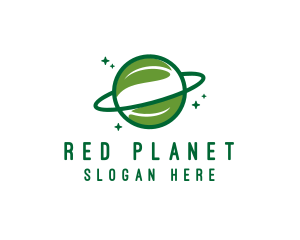 Environmental Leaf Planet  logo design