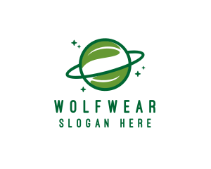 Vegan - Environmental Leaf Planet logo design