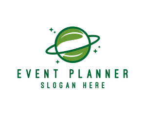 Vegan - Environmental Leaf Planet logo design