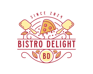 Italian Pizza Diner Gastropub logo design