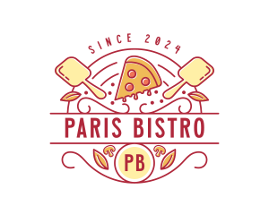 Italian Pizza Diner Gastropub logo design