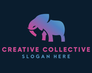 Elephant Creative Agency logo design