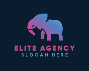 Elephant Creative Agency logo design