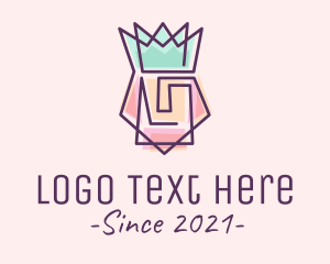 Jewelry - Colorful Monarch Monoline logo design