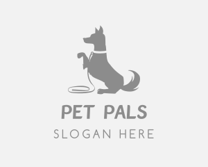 Pet Dog Leash logo design