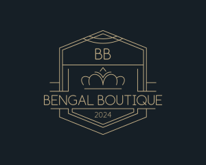 Upscale Crown Boutique logo design