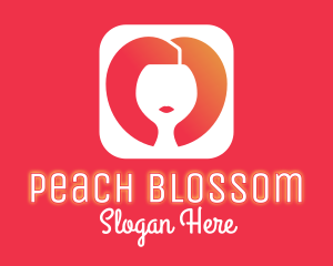 Gradient Woman Beauty App logo design