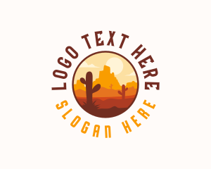 Cactus - Desert Canyon Cactus logo design