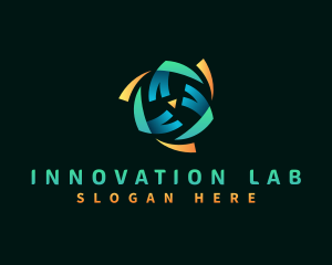 Digital Technology Innovation logo design