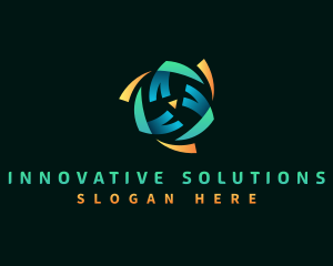 Digital Technology Innovation logo design
