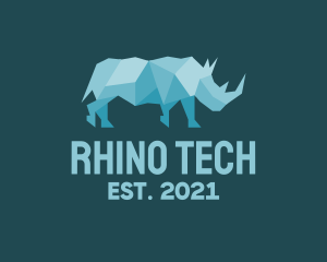 Rhino - Rhino Paper Craft logo design