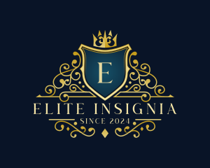 Royalty Crest Insignia logo design