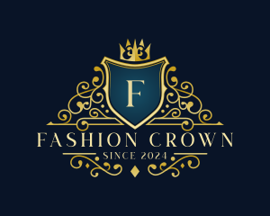 Royalty Crest Insignia logo design