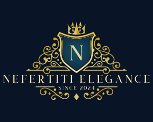 Royalty Crest Insignia logo design