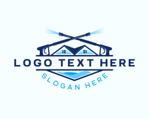 Maintenance - Home Cleaning Washer logo design