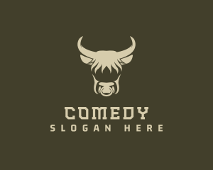 Slaughterhouse - Wild Bull Horn logo design