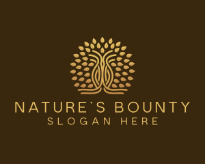 Nature HorticultureTree  logo design