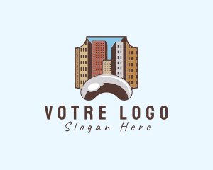 Tower - Chicago City Landmark logo design