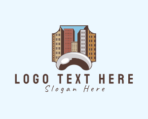 Usa - Chicago City Landmark logo design