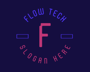 Neon Technology Software  logo design