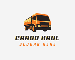 Tanker Truck Transportation  logo design