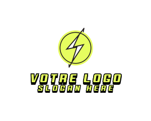 Electrical - Lightning Thunder Letter S logo design