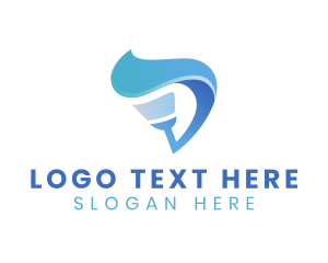 Carpet Cleaning - Clean Brush Water logo design