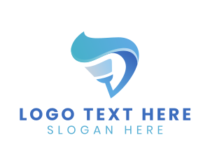 Tagline - Clean Brush Water logo design