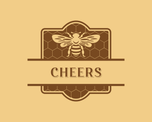 Star - Natural Honeycomb Bee logo design