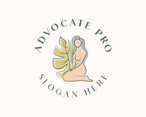 Beauty - Organic Nude Woman logo design