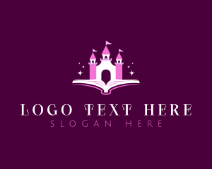 Magical Castle Book logo design