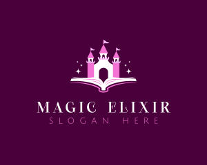 Magical Castle Book logo design