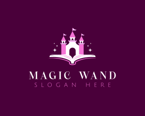 Magical Castle Book logo design