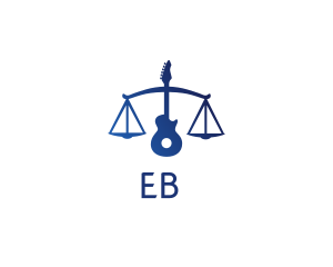 Electric - Legal Scale Guitar logo design