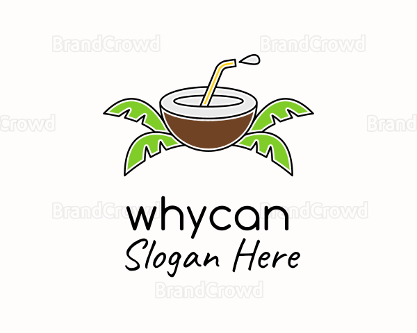 Coconut Juice Tropic Logo