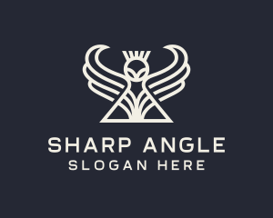 Angle - Winged Alien Creature logo design