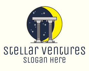 Pillar Moon Observatory logo design