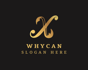 Golden - Golden Elegant Lifestyle logo design