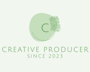 Organic Harvest Plant Produce logo design