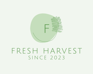 Produce - Organic Harvest Plant Produce logo design