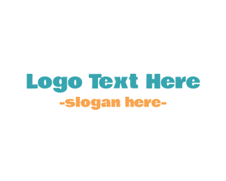 Fun Bold Wordmark logo design